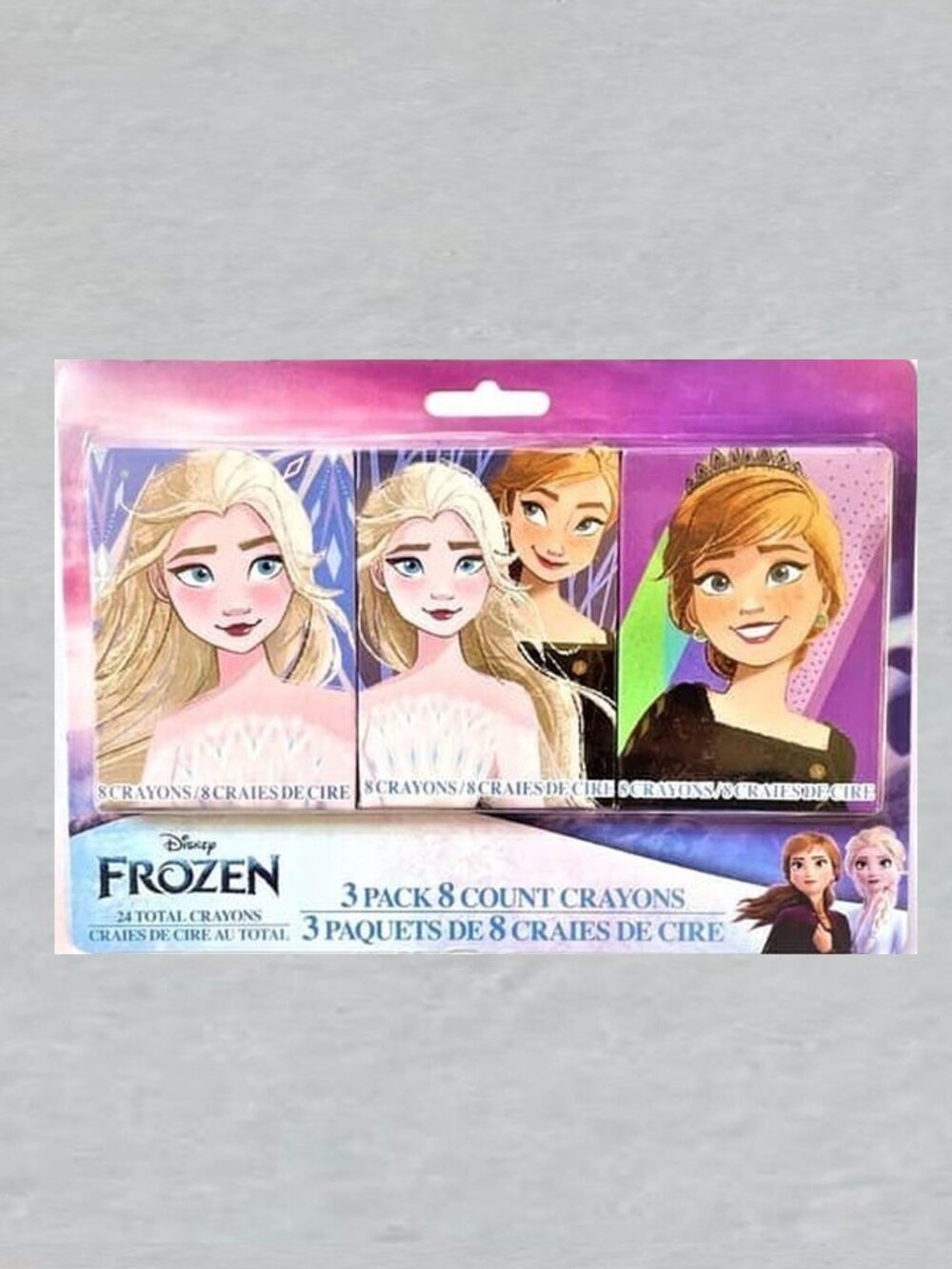 Disney Frozen Anna and Elsa 24 count Crayons